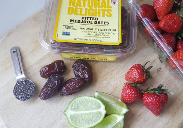 These Medjool date energy gels are vegan, gluten-free, easy to make, and delicious! They will fuel you through your run, ride, or other fitness activities! #ad